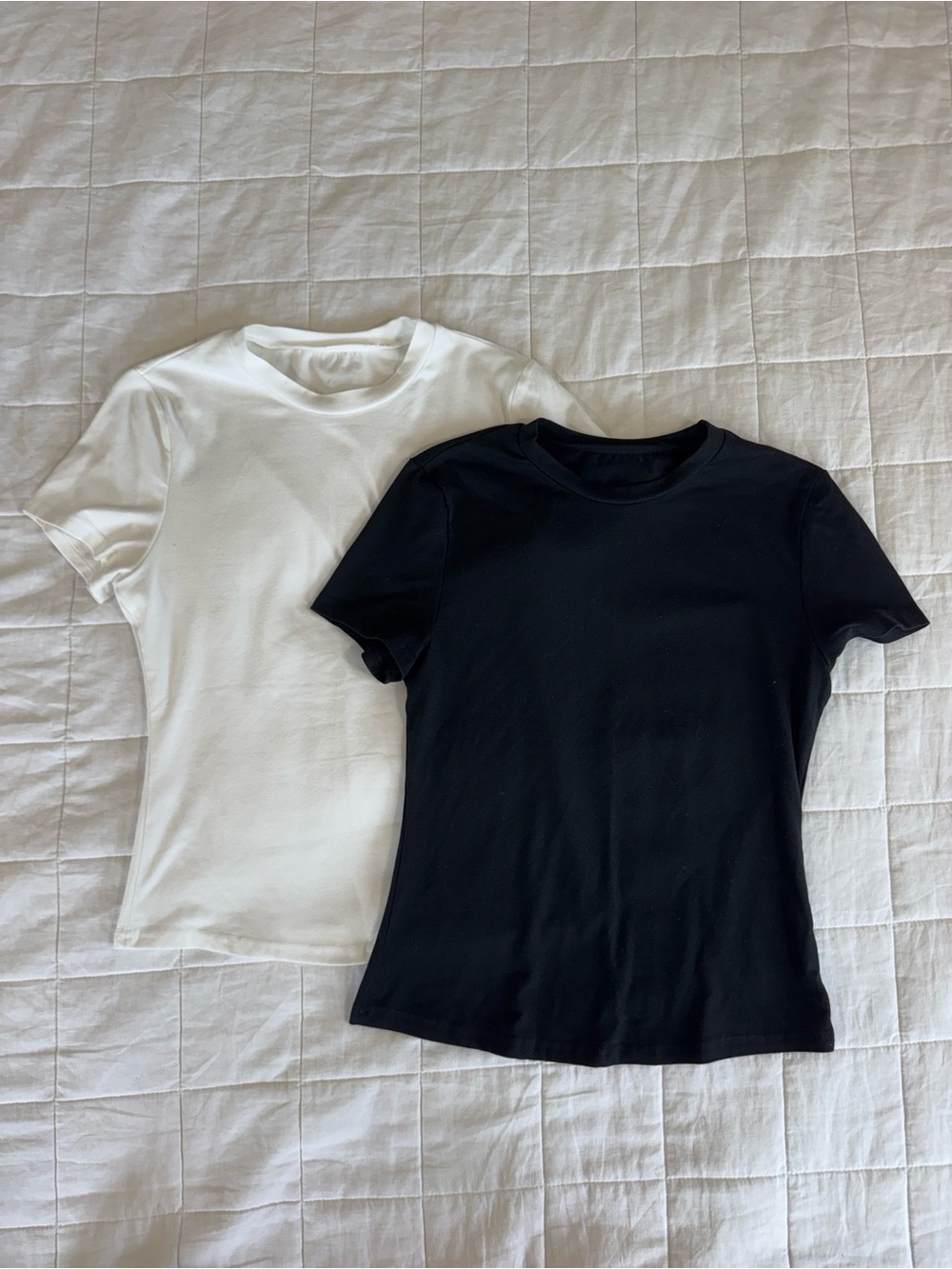 Urban Planet - Classic Crewneck T-Shirt - Black & White